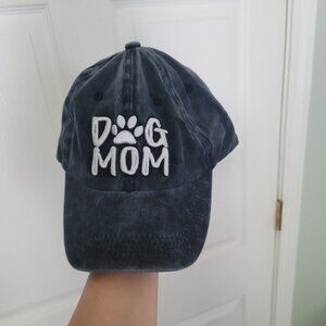 "Dog Mom" Baseball Hat NWOT  one size
